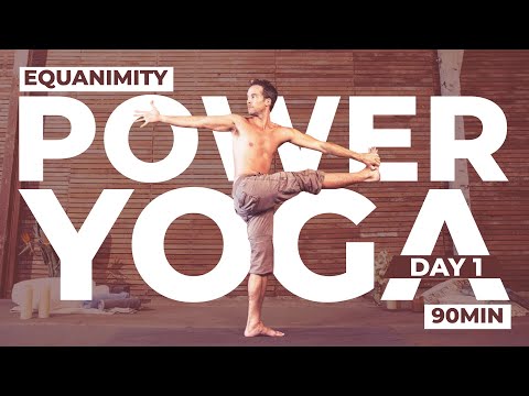 2HR LIVE Power Yoga 'Equanimity' + ''Peace' Meditation l At Home Retreat - Day 1
