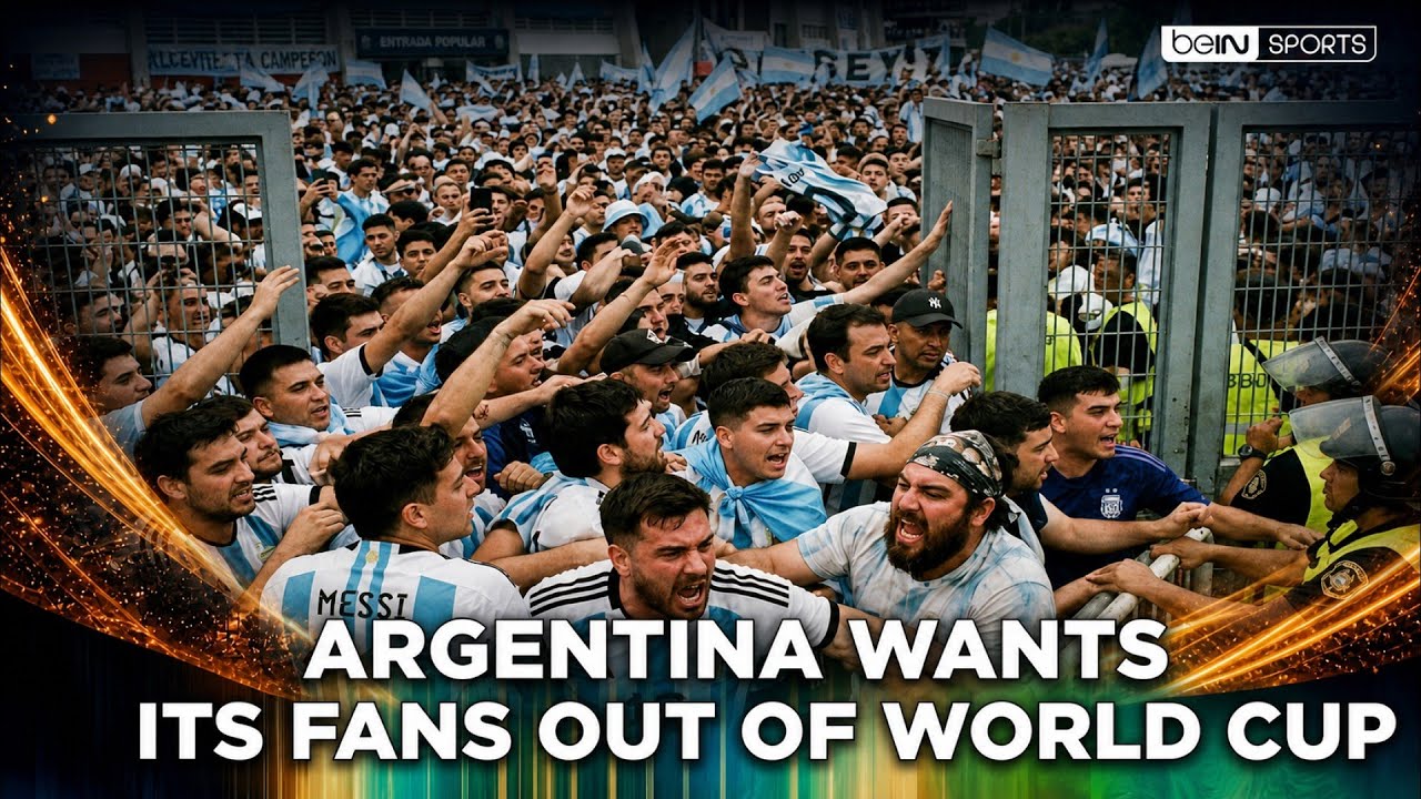 Argentina asks to ban fans from the 2026 World Cup
