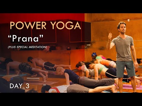 2HR LIVE Power Yoga 'Prana' + 'Breath' Meditation l At Home Retreat - Day 3