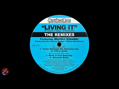Martha Cinader - Living It (Victor Simonelli 8th Dimension Mix) (1998)