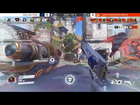 Clutch McCree Gameplay by Effect  (Dallas Fuel) vs San Francisco Shock - Overwatch League