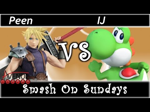 SoS6 - Peen (Cloud) vs. IJ (Yoshi) - POOLS - Smash 4 - Wii U