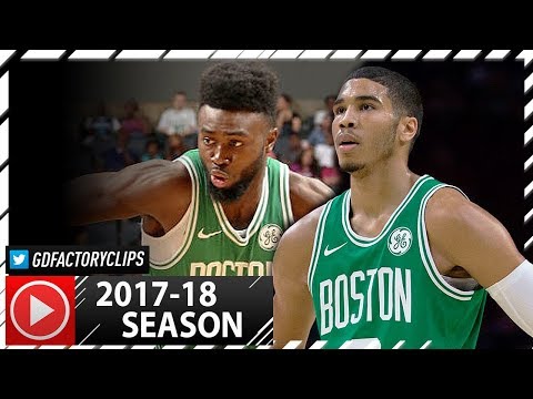 Jaylen Brown & Jayson Tatum Full PS Highlights vs Hornets (2017.10.11) - 20 Pts Total!