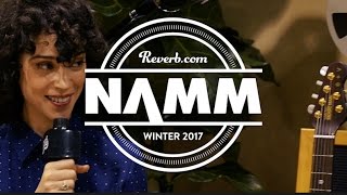 Annie Clark of St. Vincent Talks Gear, Process, and Anti-Guitar Hero Influences at NAMM 2017