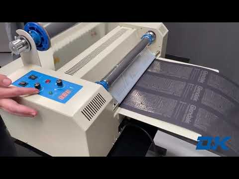 DF 350 DIGITAL FOIL MACHINE BY D&K