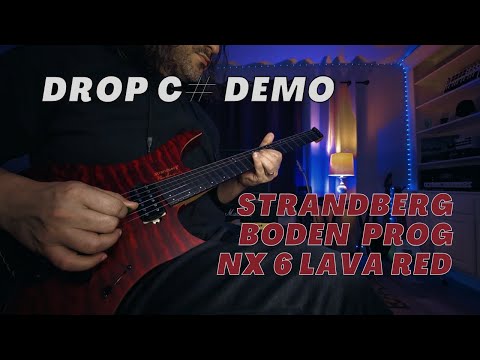 Strandberg Guitars Boden Prog NX 6 2023 - Lava Red image 10