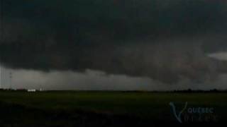 preview picture of video 'Alva, Oklahoma april 18th 2009 Wall cloud rotation'