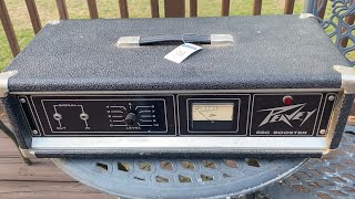 Thrift Store 1970’s Peavey 260 Booster for $26, Will it Work?