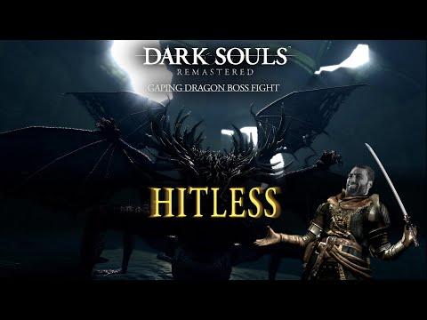 Dark Souls Remastered : Gaping dragon boss fight HITLESS guide!