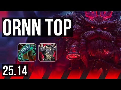 ORNN vs DR. MUNDO (TOP) | Godlike | EUW Grandmaster | 25.14