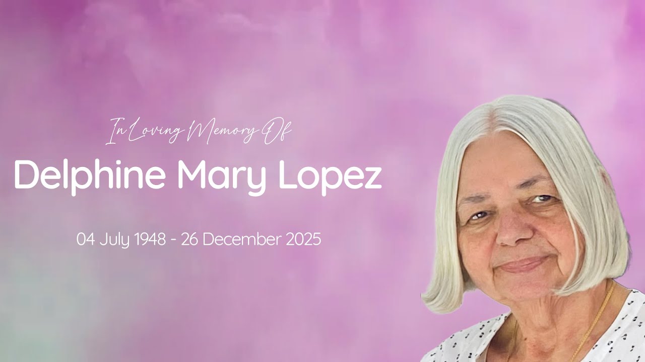 Watch Memorial Service for Delphine Mary Lopez