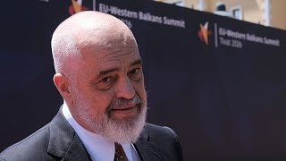 Edi Rama, primer ministro albanés, a 'Euronews': "Somos fanáticos de la UE"