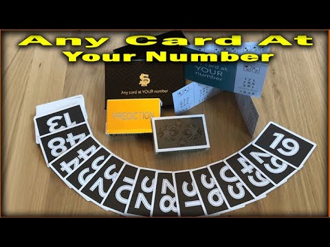 Voir la vidéo Any Card At Your Number - Leo Smetsers
