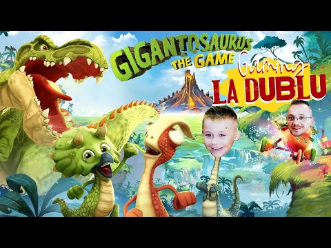 Cel mai fain joc cu Dinozauri pentru copii. Gaming la Dublu in Gigantosaurus.
