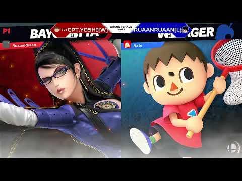 Police Party #7 - GRAND FINALS - CaptainYoshi (Dedede/Villager) vs RuaanRuaan (Bayonetta/ROB/Dedede)