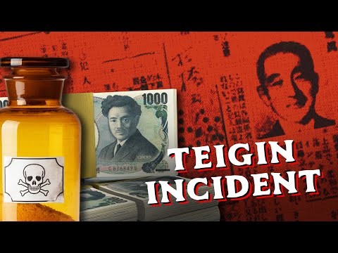 The Strangest Bank Heist in Japan | Teigin Incident