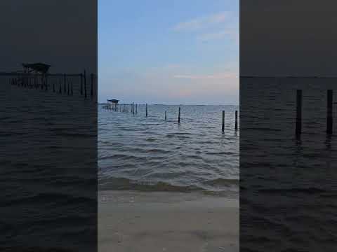 Sunset By Pier Destroyed By Hurricane Ivan! #navarreflorida #navarrebeach #navarre
