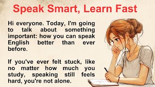 Speak Smart, Learn Fast  | Graded Reader | Improve Your English | Learn English Through Stories