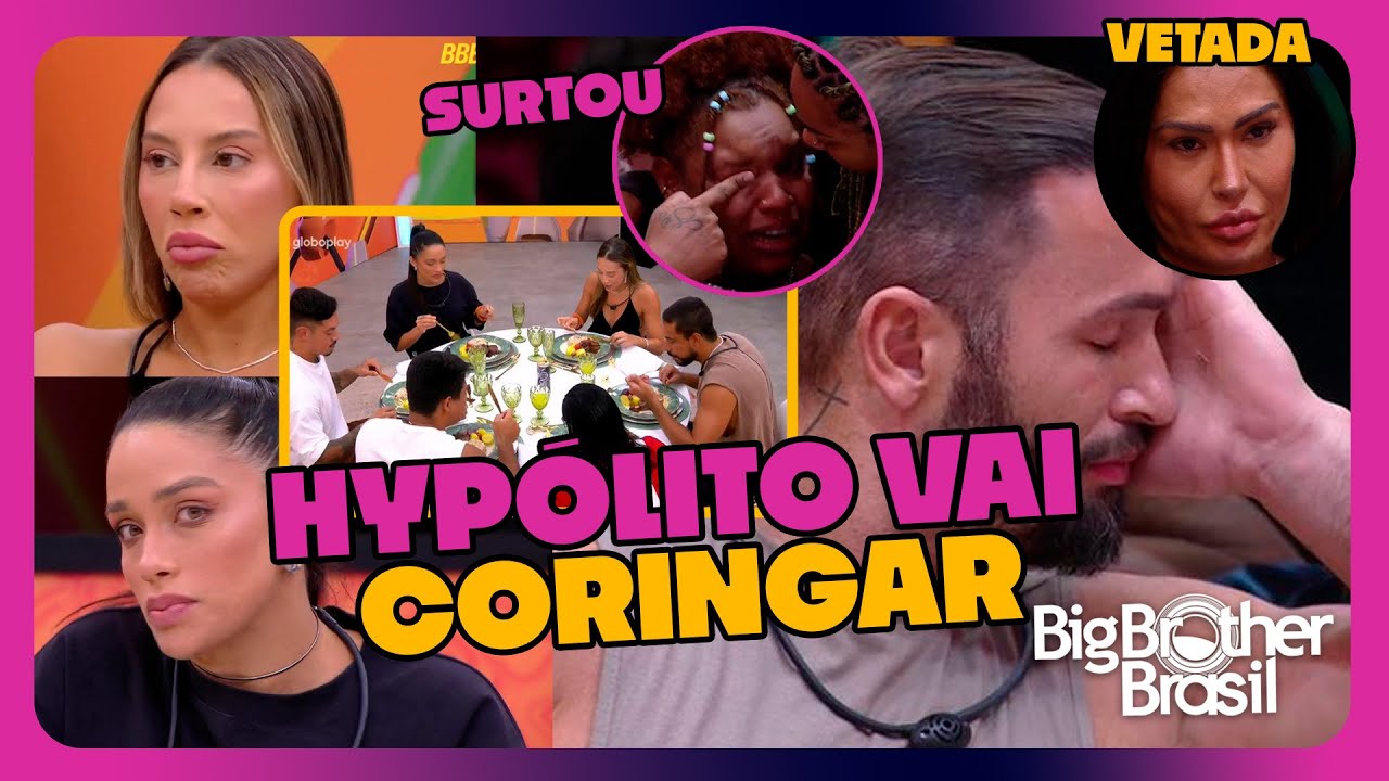 🔴 BBB 25: DIEGO É EXPOSTO por EVA e RENATA; CAMILLA CHORA; Gracy fora do SHOW | com Bárbara Saryne