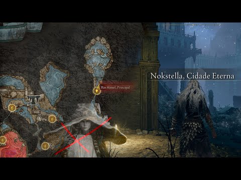 ELDEN RING / COMO CHEGAR NO RIO AINSEL PRINCIPAL, NOKSTELLA CIDADE ETERNA SEM FAZER A QUEST DA RANNI