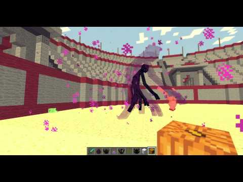 Mutant Enderman VS Iron Golem