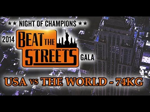 74kg Jordan Burroughs vs. Atsamaz Sanakoev - 2014 Beat the Streets Night of Champions - USA vs World