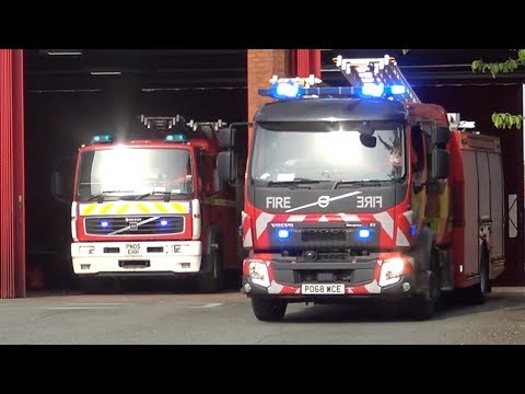 Manchester Central Double Turnout - Greater Manchester Fire & Rescue Service