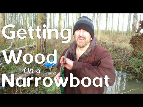 Project Narrowboat ep 37 - A day in the life - Getting Wood