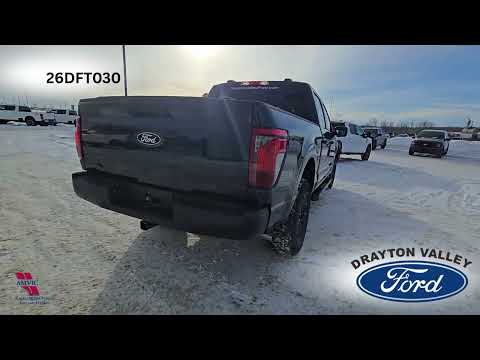 2026 Ford F-150 XLT 4WD SuperCrew 5.5' Box in Blue for sale at Drayton Valley Ford in Drayton Valley, AB