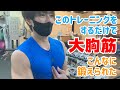 【密着】大胸筋フェス!!w