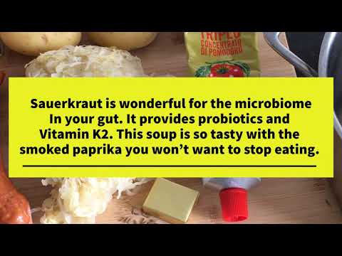 German Sauerkraut Soup