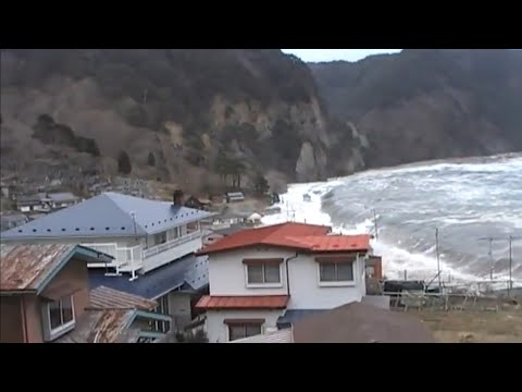 2011 Japan Tsunami Strikes Cape Hirota, Rikuzentakata – Iwate Prefecture Compilation #1