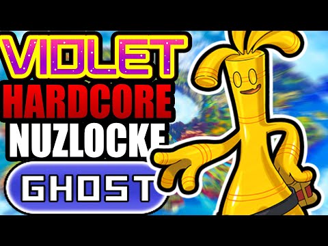 Pokémon Violet Hardcore Nuzlocke - Ghost Types Only! (No items, No overleveling)