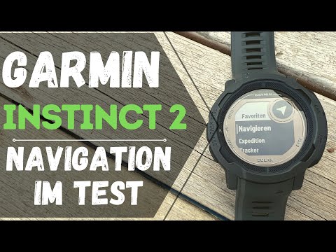 Garmin Instinct 2 Komoot Navigation im Test deutsch