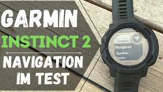 Garmin Instinct 2 Komoot Navigation im Test deutsch