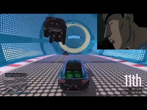 Longbow’s Epic Recovery Drive on Failrace except it’s based on and synced to Takumi’s fury(InitialD)