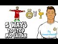 5 WAYS TO STOP SALAH By Ronaldo Parody Champions League Final Real Madrid Vs Liverpool