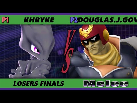 S@X 431 Losers Finals - Khryke (Mewtwo) Vs. Douglas.J.Gov (Captain Falcon) Smash Melee - SSBM