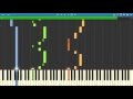 "Thunder" 피아노 자습서 (Piano Tutorial) [Synthesia ...