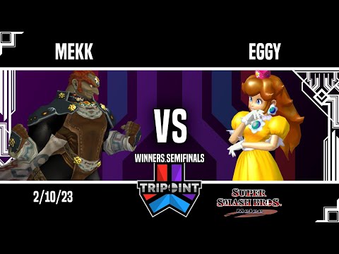 Tripoint Smash 179 - Winners Semifinals - Mekk(Ganondorf) Vs. Eggy(Peach)