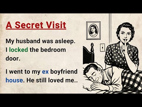 Learn English through Stories Level 3 ⭐ A Secret Visit - Improve your English | English Audio Story