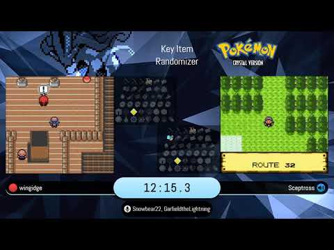 Pokemon Crystal Randomizer Key Item Rando Tournament - Sceptross vs. Wingdige