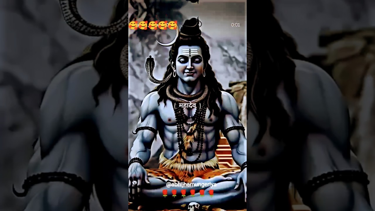 भोलेनाथ की ऐसी भक्ति दिल जीत लेगी ❤️🔱 #Mahadev #Shorts