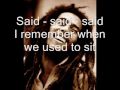 bob marley no woman no cry with lyrics 