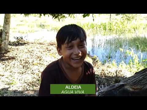 Cantores indigenas da Aldeia Agua Viva