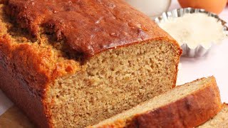 Eggless Banana Bread recipe moist