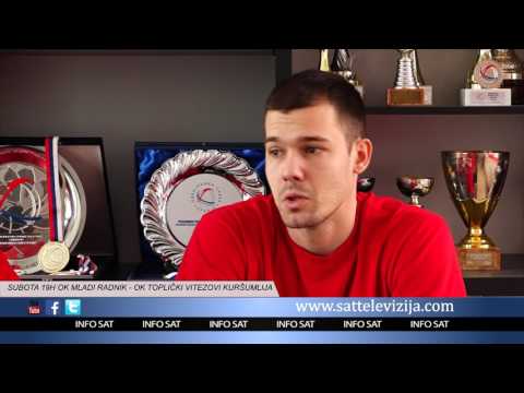 SUBOTA 19H OK MLADI RADNIK   OK TOPLIČKI VITEZOVI KURŠUMLIJA