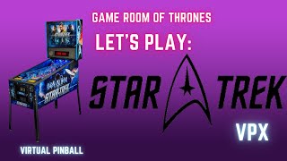 Let’s Play: Star Trek Visual Pinball Table VPX - Virtual Pinball #startrek #letsplay #pinball #vpx