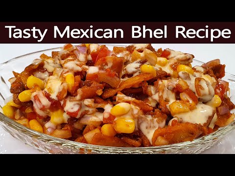 Mexican Bhel Recipe | Mexican Cheese Sauce Recipe | Salsa Sauce Recipe | Monsoon Special Recipe