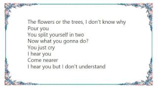 Coldplay - Pour Me Live at the Hollywood Bowl Lyrics